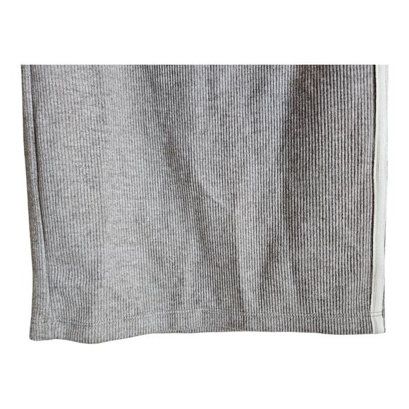 HALARA Women XL Sweatpants Beige Cream So Cinched Striped Wide Leg Ribbed NEW - Picture 7 of 9